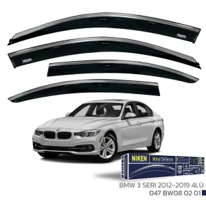 BMW 3 Serisi 2011-2019 (F30) uyumlu F30 2012-2019 - Kromlu Cam Rüzgarlığı 4Lü Parça modelleri DRS Tuning'de. Kaliteli malzeme, hızlı kargo ve güvenli