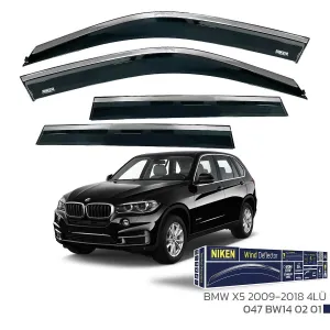 Niken Cam Rüzgarlığı uyumlu BMW X5 2009-2018 - Kromlu Cam Rüzgarlığı 4Lü Parça modelleri DRS Tuning'de. Kaliteli malzeme, hızlı kargo ve güvenli alışverişle