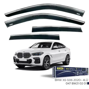 BMW X6 2019-Günümüz (G06) uyumlu G06 2020 - Kromlu Cam Rüzgarlığı 4Lü Parça modelleri DRS Tuning'de. Kaliteli malzeme, hızlı kargo ve güvenli alışverişle hemen