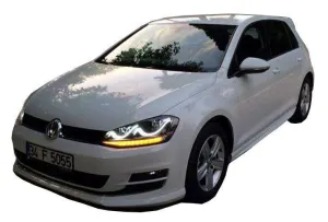 Volkswagen Golf 2012-2020 (Mk7) uyumlu 7 (2012-2019) Aerodinamik Yan Marşpiyel (Plastik) Kırmızı Boyalı modelleri DRS Tuning'de. Kaliteli malzeme, hızlı kargo
