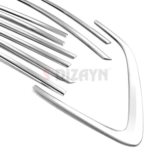 S-Dizayn VW Tiguan 3 Krom Cam Çerçeve Seti 10 Prç. 2024 Üzeri A+ Kalite thumb 4