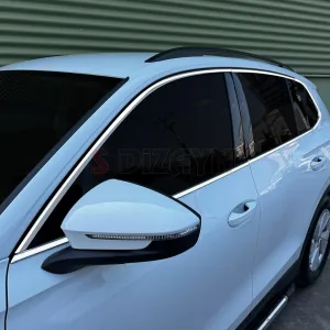S-Dizayn VW Tiguan 3 Krom Cam Çerçeve Seti 10 Prç. 2024 Üzeri A+ Kalite thumb 5