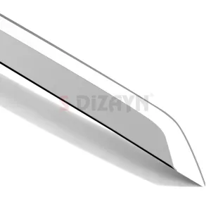 S-Dizayn Ford Courier Krom Bagaj Çıtası 2023 Üzeri A+ Kalite thumb 4