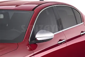 S-Dizayn Fiat Egea HB Krom Cam Üst Çıtası 4 Prç. 2015 Üzeri (Mat Krom) A+ Kalite thumb 4