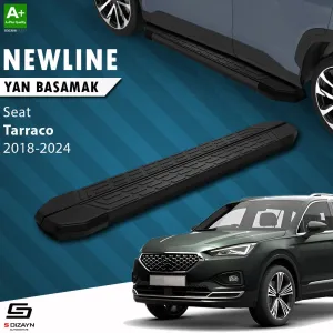 S-Dizayn Seat Tarraco NewLine Siyah Yan Basamak 193 Cm 2018-2024 A+ Kalite thumb 1