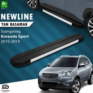s-dizayn uyumlu Ssangyong Korando Sport NewLine Aluminyum Yan Basamak 203 Cm 2010-2019 A+ Kalite modelleri DRS Tuning'de. Kaliteli malzeme, hızlı kargo ve