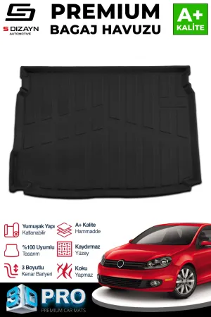 s-dizayn uyumlu VW Golf 6 3D Pro Bagaj Havuzu 2008-2012 A+ Kalite modelleri DRS Tuning'de. Kaliteli malzeme, hızlı kargo ve güvenli alışverişle hemen inceleyin.