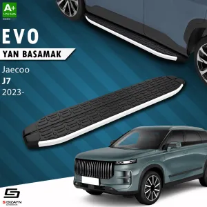 S-Dizayn Jaecoo J7 Evo Aluminyum Yan Basamak 183 Cm 2023 Üzeri thumb 1