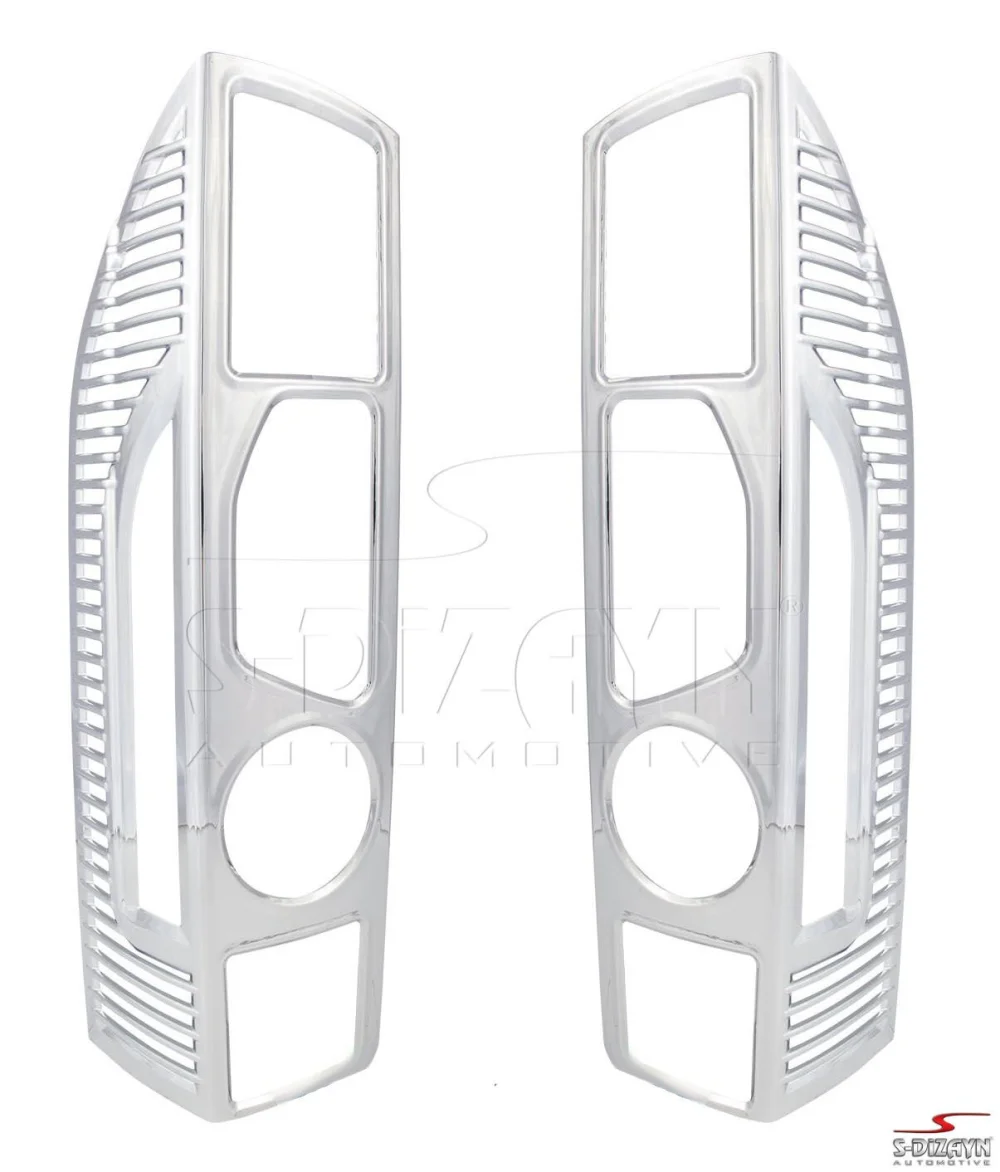 S-Dizayn Peugeot Boxer Abs Krom Stop Çerçevesi 2 Prç. 2006-2014