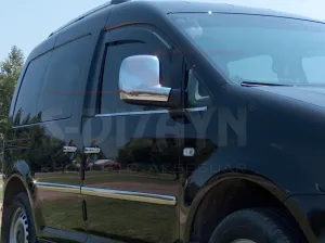 S-Dizayn VW Caddy Abs Krom Ayna Kapağı 2 Prç 2004-2015 thumb 2