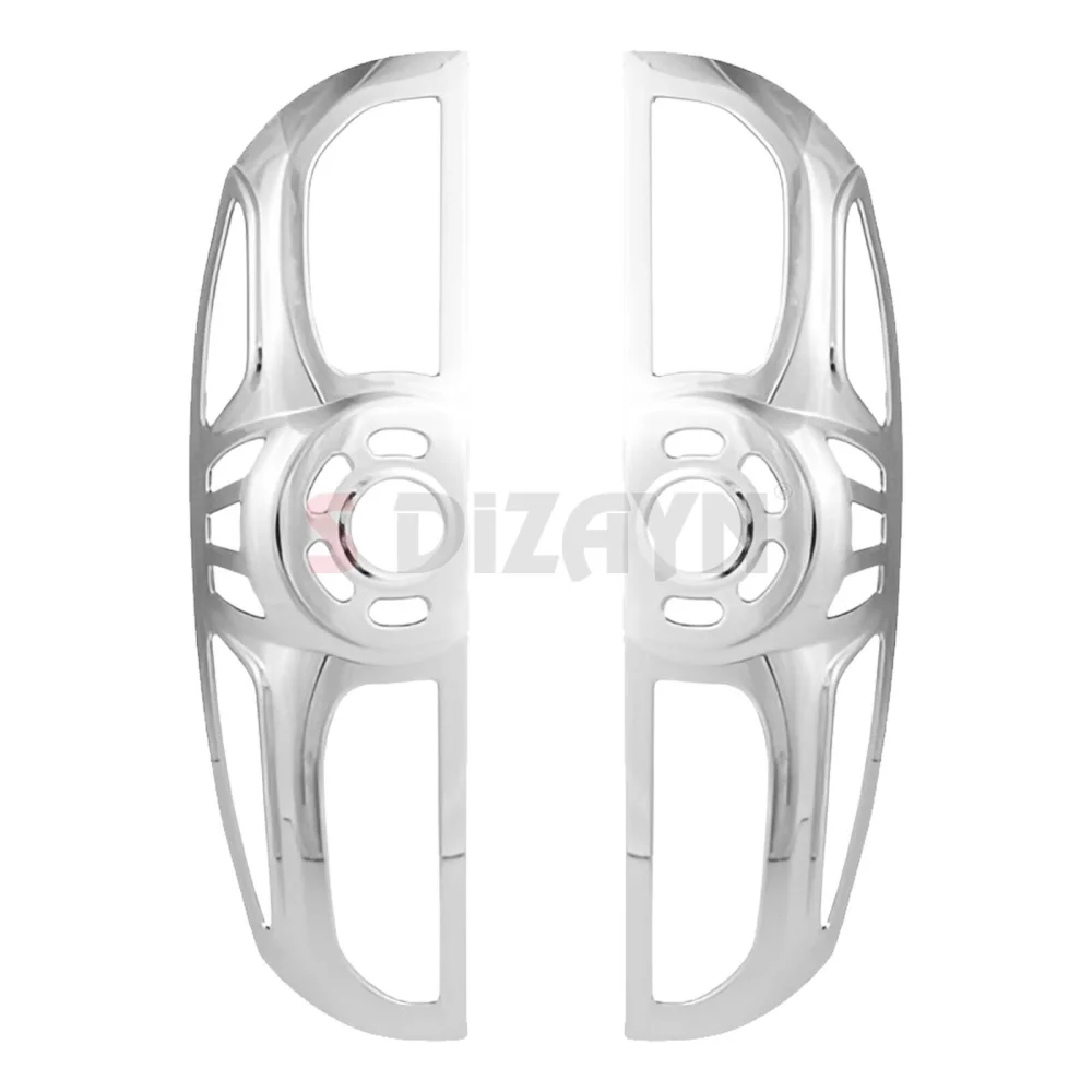 S-Dizayn Fiat Doblo Abs Krom Stop Çerçevesi 2 Prç 2010-2015