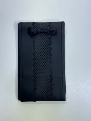 Direksiyon Simidi Kaplaması, 38 cm/15 inç Deri Direksiyon Simidi Kılıfı İğne ve İplikle El Yapımı thumb 2