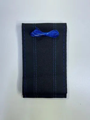 Direksiyon Simidi Kaplaması, 38 cm/15 inç Deri Direksiyon Simidi Kılıfı İğne ve İplikle El Yapımı thumb 2