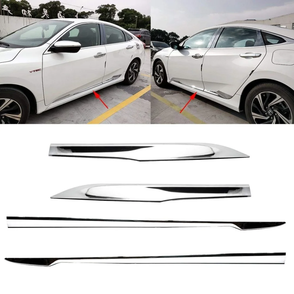Honda Civic Uyumlu Fc5 2016-2020 Kapı Çıtası(Kopya)