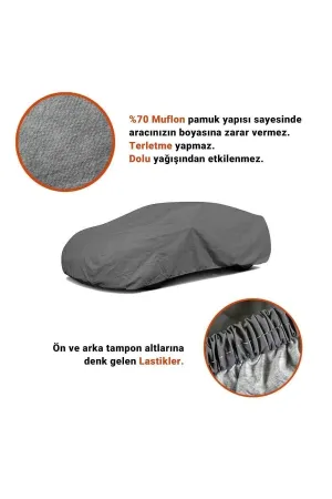 Coptiauto Peugeot Partner Branda Lüks %70 Müflonlu Doludan Etkilenmez No:3a thumb 2