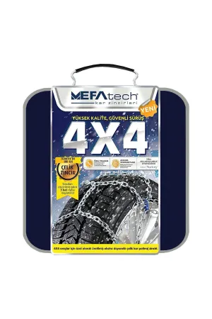 Kar Lastik Zinciri 275/50/r19 Binek Suv Minibüs 4x4 Tipi Takmatik Kolay Montaj thumb 1