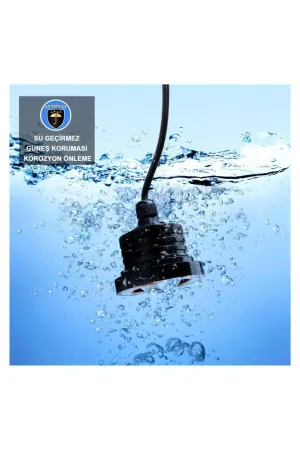 Mercekli Angel Yuvarlak Led Kırmızı Sis Farı 8.9cm Metal Gövde thumb 5