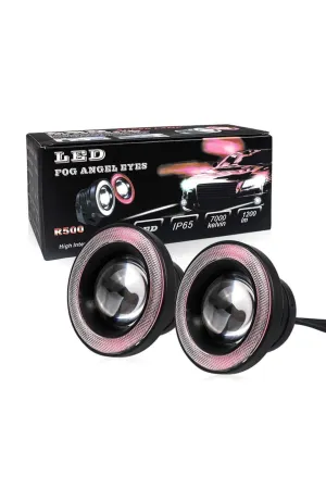 Cenk Oto uyumlu Mercekli Angel Yuvarlak Led Kırmızı Sis Farı 7.6cm Metal Gövde modelleri DRS Tuning'de. Kaliteli malzeme, hızlı kargo ve güvenli alışverişle