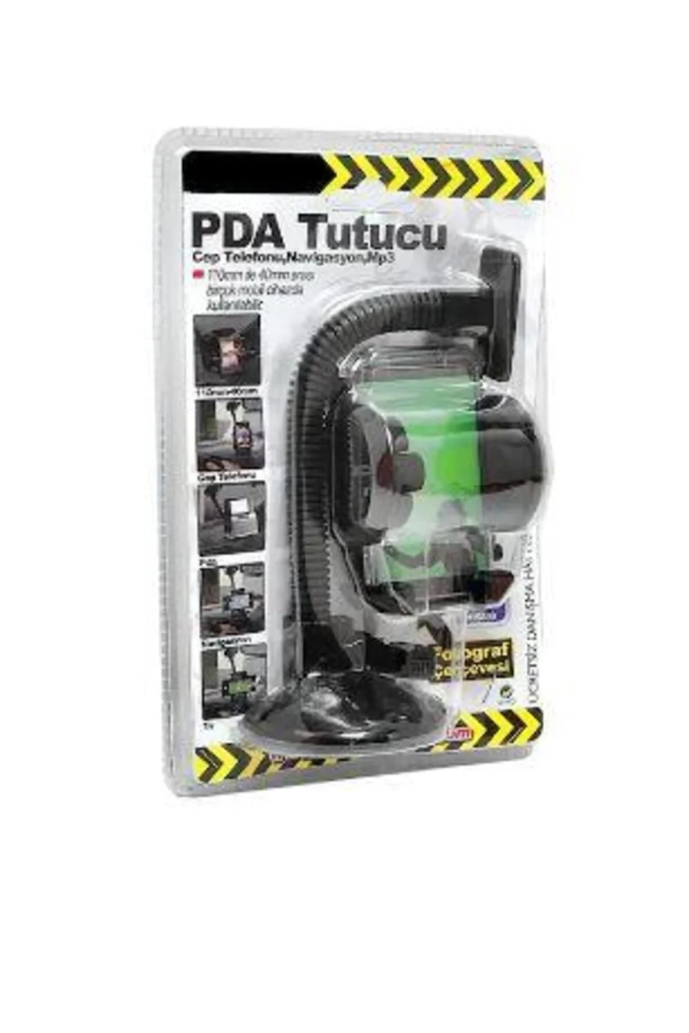 Oto Araç Içi Telefon Navigasyon Pda Tutucu Spiralli