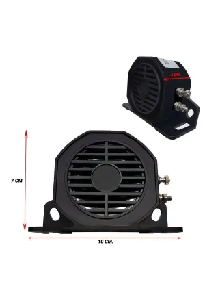 Oto Geri Vites Sireni 12 Volt 48 Volt Uyumlu thumb 2