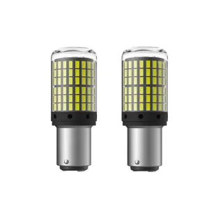 Dekoratif Led Ampul Çift Duy Beyaz 144Led 1157 Bay15D 21W 973-1