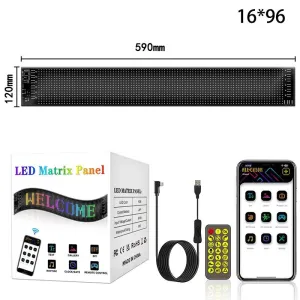 Şerit led esnek model 12x59cm (oynar göz model) / LAAM444 thumb 2