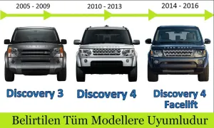 Discovery 3 - 4 - 4FL uyumlu Tavan Çıtası OEM Black Edition thumb 3