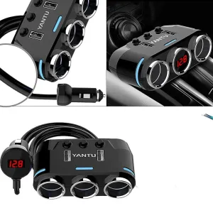 oto uzay uyumlu 3'lü çakmak soketi 12V-24V 10A / ICCA114 modelleri DRS Tuning'de. Kaliteli malzeme, hızlı kargo ve güvenli alışverişle hemen inceleyin.