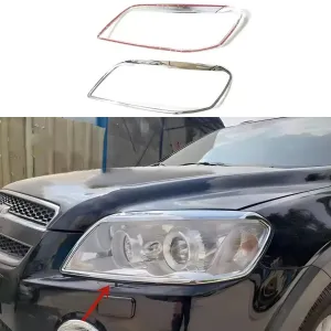 Chevrolet Captiva 2006-2011 (C100) uyumlu 2006+ Sonrası Far Çerçevesi ABS Krom (İthal) modelleri DRS Tuning'de. Kaliteli malzeme, hızlı kargo ve güvenli