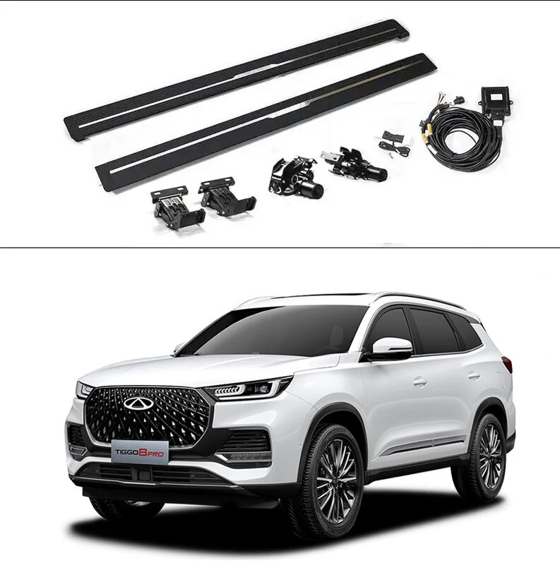 Chery Tiggo 8 Pro 2021 ve Sonrası Elektrikli Yan Basamak (İthal)