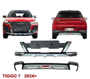 Kino uyumlu Chery Tiggo 7 Pro Max 2024+ Ön Arka Difüzör Tampon Koruma (İthal) modelleri DRS Tuning'de. Kaliteli malzeme, hızlı kargo ve güvenli alışverişle