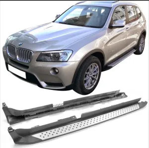 Bmw X3 Uyumlu 2003-2010  Yan Basamak Koruma BMW Tip Style (İthal) thumb 1