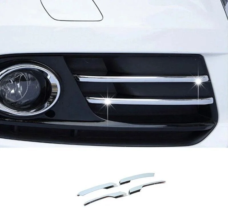 Audi Q5 Uyumlu 2010 2017 Sis Lambası Çerçevesi Kaplama Krom Parça