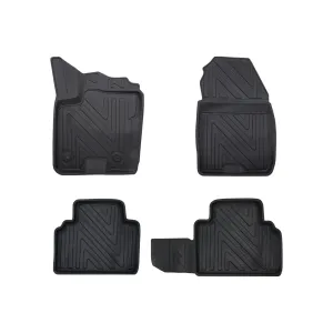 Ford Courier 2014-2023 Premium Seri Araca Özel 3D Havuzlu Oto Paspas thumb 1
