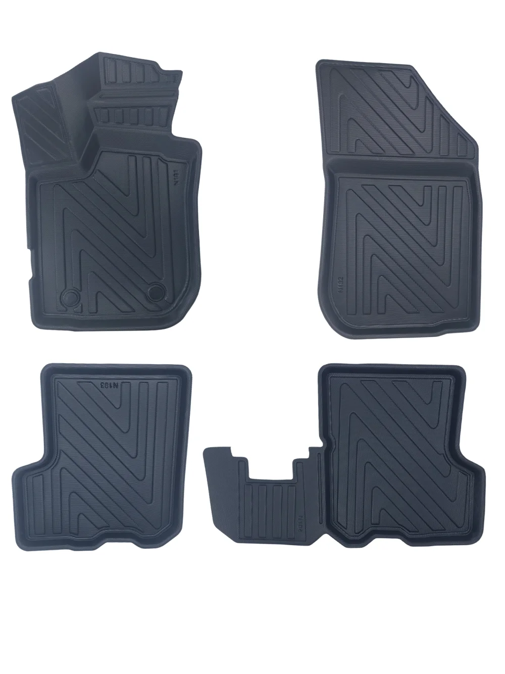 Dacia Sandero 2012-2020 Premium Seri Araca Özel 3D Havuzlu Oto Paspas