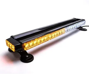 Çakar lamba çift taraflı 54 led sarı-beyaz 12-24v/ LAPA526 thumb 3