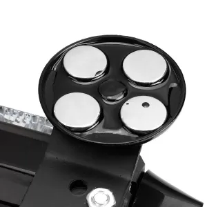 Çakar lamba çift taraflı 54 led sarı-beyaz 12-24v/ LAPA526 thumb 5