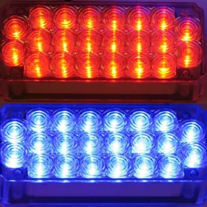Space Flaşlı İkaz Lambası 44 Led (Kırmızı-Mavi) / LAPA17 thumb 2