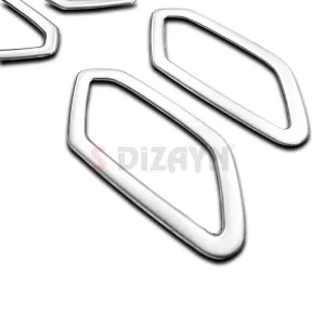 S-Dizayn Dacia Jogger Krom İç Kapı Kolu Çerçevesi 4 Prç 2022 Üzeri A+ Kalite (Mat Krom) thumb 4
