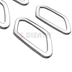 S-Dizayn Dacia Jogger Krom İç Kapı Kolu Çerçevesi 4 Prç 2022 Üzeri A+ Kalite thumb 4