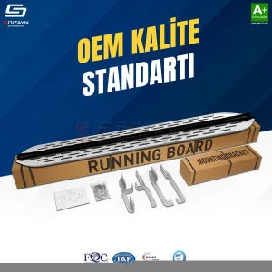S-Dizayn Volkswagen Tayron 2 OEM Still Pro V1 Aluminyum Yan Basamak 193 Cm 2024 Üzeri A+ Kalite thumb 2
