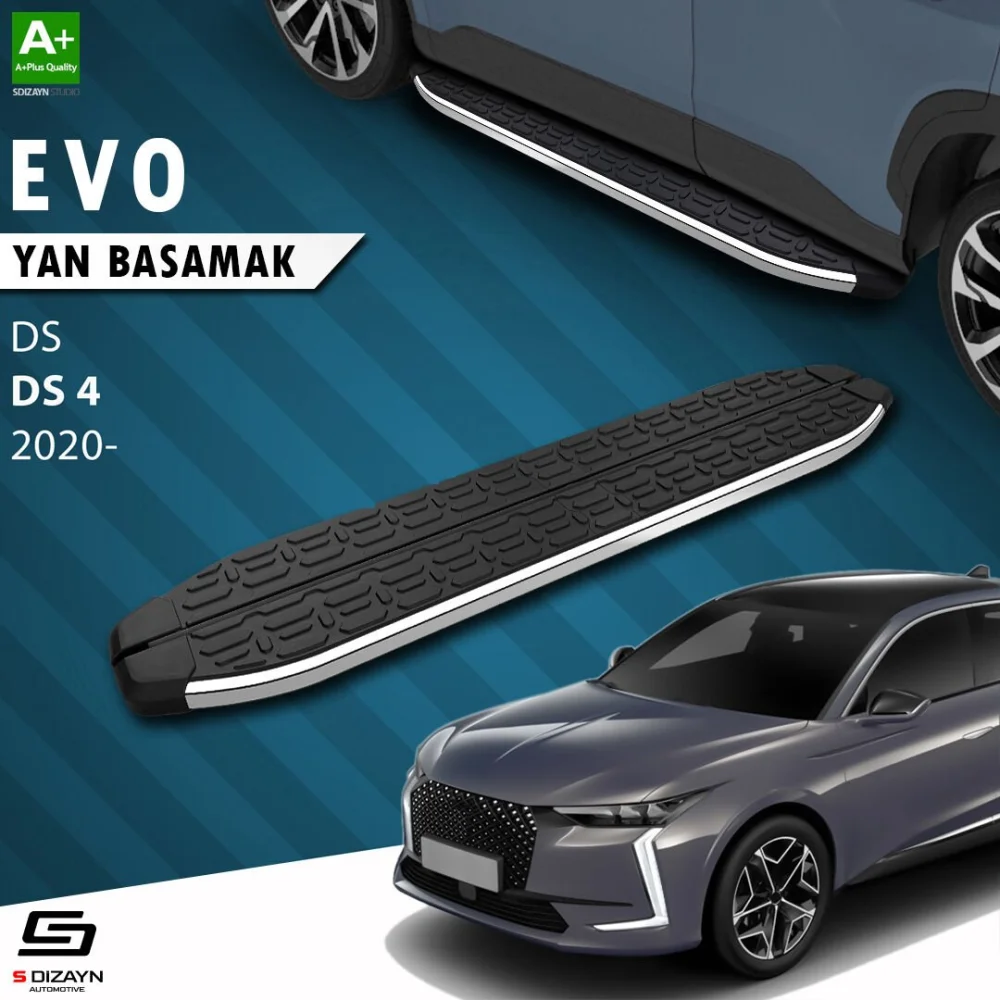 S-Dizayn DS DS 4 Evo Krom Yan Basamak 183 Cm 2020 Üzeri A+ Kalite
