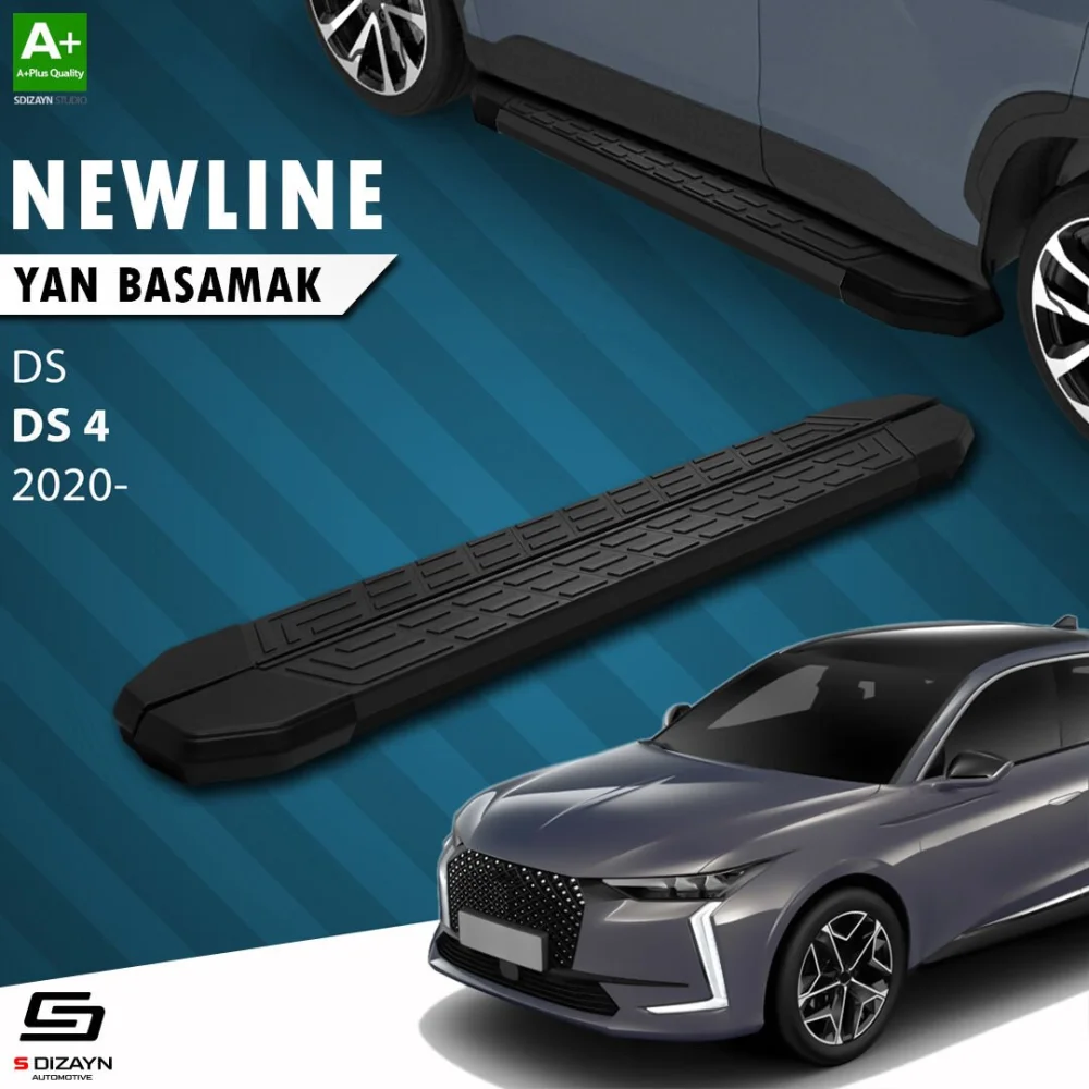 S-Dizayn DS DS 4 NewLine Siyah Yan Basamak 183 Cm 2020 Üzeri A+ Kalite