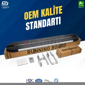 S-Dizayn DS DS 4 NewLine Krom Yan Basamak 183 Cm 2020 Üzeri A+ Kalite thumb 2