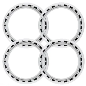 Nissan Uyumlu 14 Jant At Desenli Lastik Yanağı Beyaz Renk 1 Takım 4 Adet thumb 1