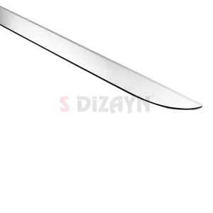 S-Dizayn Ford Focus 3 SD Makyajlı Krom Bagaj Alt Çıtası 2014-2018 A+ Kalite thumb 4