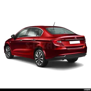 S-Dizayn Fiat Egea SD Krom Bagaj Alt Çıtası 2015 Üzeri A+ Kalite (Mat Krom) thumb 4
