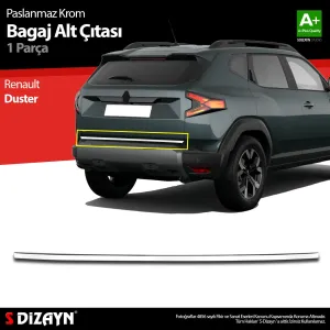 s-dizayn uyumlu Renault Duster Krom Bagaj Alt Çıtası 2024 Üzeri A+ Kalite modelleri DRS Tuning'de. Kaliteli malzeme, hızlı kargo ve güvenli alışverişle hemen
