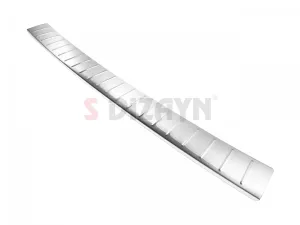 S-Dizayn Volvo XC90 Krom Arka Tampon Eşiği 2002-2015 A+ Kalite thumb 3