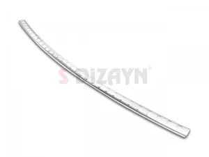 S-Dizayn Mercedes GLE350 Krom Arka Tampon Eşiği 2015-2019 A+ Kalite thumb 3